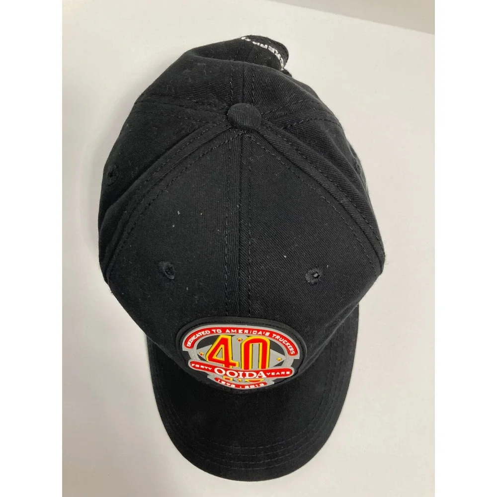 OOIDA Baseball Cap Men One Size Black 40th Anniversary Truckers Rights‎ Hat